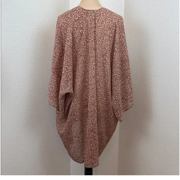 NWT Aerie Chiffon Cape in Raw Sienna - Picture 2 of 6